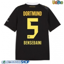 Maglie da calcio Borussia Dortmund Ramy Bensebaini #5 Seconda Maglia 2026-27 Manica Corta